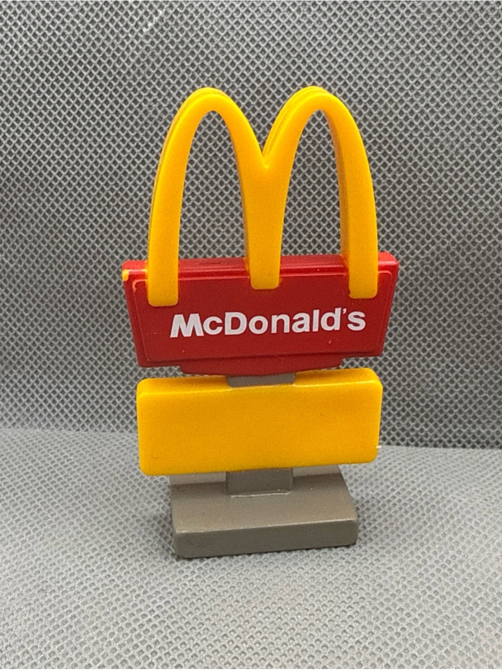 2025 McDonalds Lil McDonald’s Billboard Sign Miniature Happy Meal Cake Topper